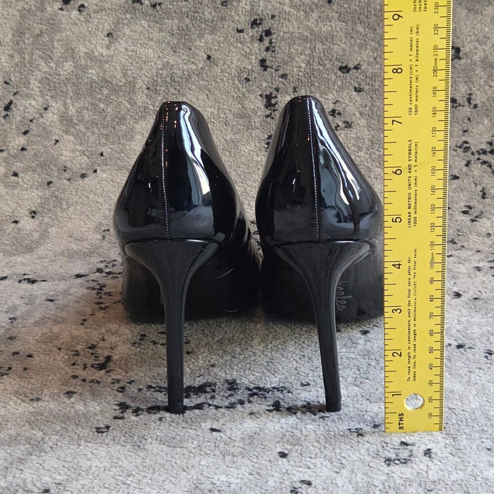 Charles by Charles David Pact Black Patent Pumps Stilettos 13 - Picture 5 of 9